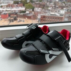 Peloton Black and White Athletic Shoes